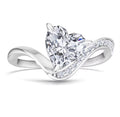 Enchanted Heart Sterling Silver Ring