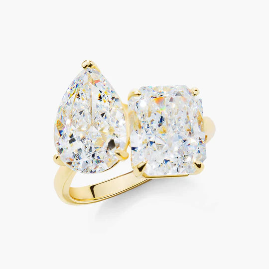 DUOVA Sterling Silver Promise Ring